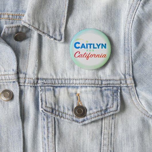Caitlyn Jenner für Governor Button (Beispiel)