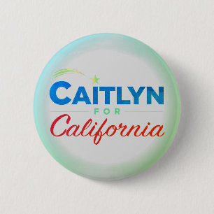 Caitlyn Jenner für Governor Button