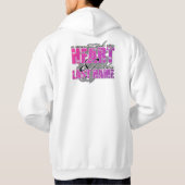 Caitlyns Gewohnheit Hoodie (Rückseite)