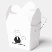 Caixa de presente - Cat, License to Meow Geschenkschachtel (Geöffnet)