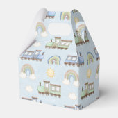 Caixinha de Lembrancinha Trenzinho nas Nuvens Geschenkschachtel (Rückseite)