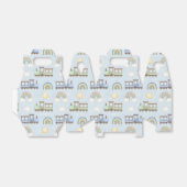 Caixinha de Lembrancinha Trenzinho nas Nuvens Geschenkschachtel (Ungefaltet)