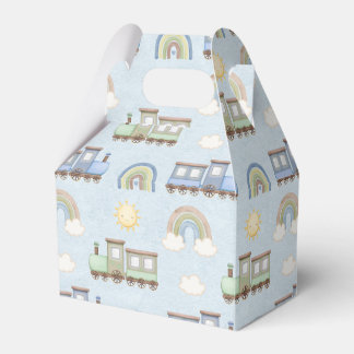 Caixinha de Lembrancinha Trenzinho nas Nuvens Geschenkschachtel