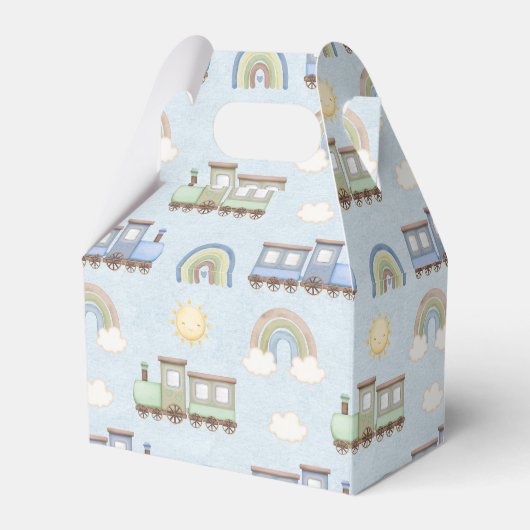 Caixinha de Lembrancinha Trenzinho nas Nuvens Geschenkschachtel (Vorderseite)