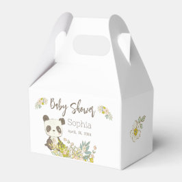 Caja Baby Shower Panda Geschenkschachtel