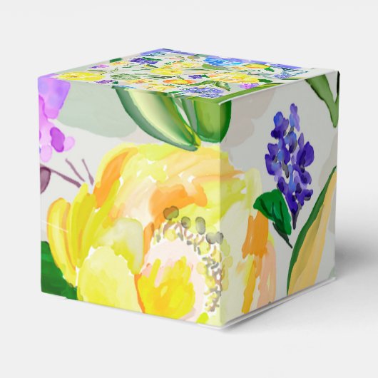 Caja de flores geschenkschachtel (Rückseite)