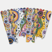 Caja de Palomitas con Estampado Psicodélico Retro Geschenkschachtel (Ungeklappt)