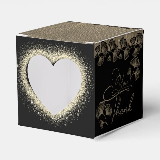 Caja de regalo con acción de gracias de corazón geschenkschachtel (Vorderseite)