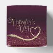 Caja de regalo con corazones de san Valentin Geschenkschachtel (Oben)