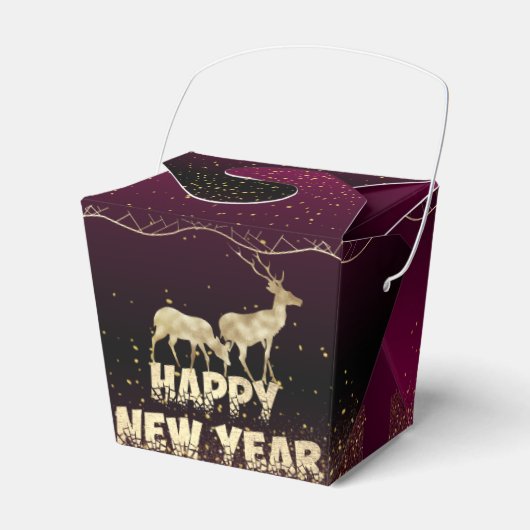 Caja de regalo elegante para navidad geschenkschachtel (Vorderseite)