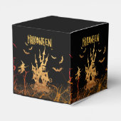 Caja de regalo para HALLOWEEN con purpurina Geschenkschachtel (Rückseite)