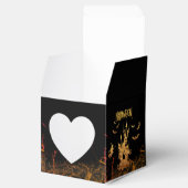 Caja de regalo para HALLOWEEN con purpurina Geschenkschachtel (Geöffnet)