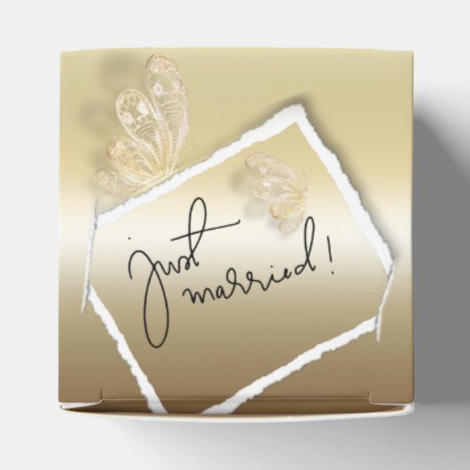 Caja de regalo para recién casado geschenkschachtel (Oben)