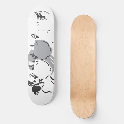 Caja Great Dane Skateboard (Vorderseite)