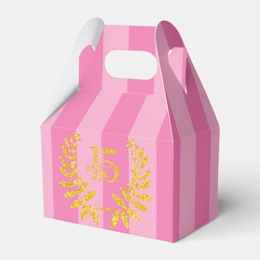 Caja para recuerdo de 15 años geschenkschachtel (Vorderseite)