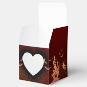 Caja para regalo en forma corazón para Halloween Geschenkschachtel (Geöffnet)