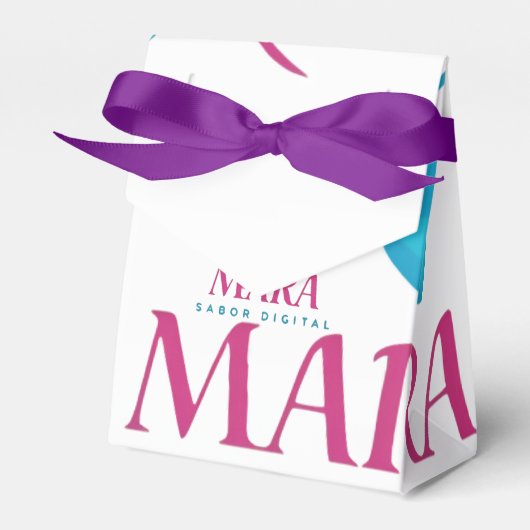 Caja para Regalos: Diseño Digital Mara Geschenkschachtel (Vorderseite)