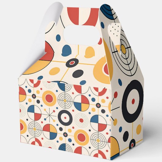 Caja regalo diseño geométrico geschenkschachtel (Rückseite)