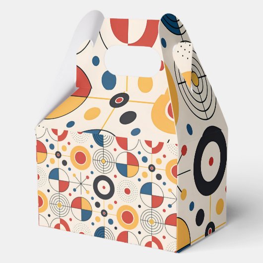 Caja regalo diseño geométrico geschenkschachtel (Rückseite)