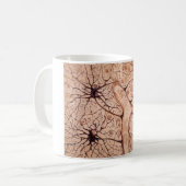 Cajals Neuronen 3 Kaffeetasse (Vorderseite Links)