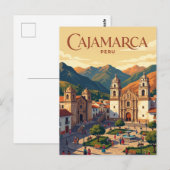 Cajamarca, Peru Peru Postkarte (Vorne/Hinten)