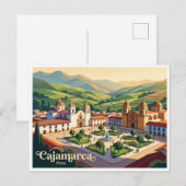 Cajamarca Peru Postkarte (Vorne/Hinten)