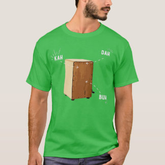 Cajon Anatomy White T-Shirt