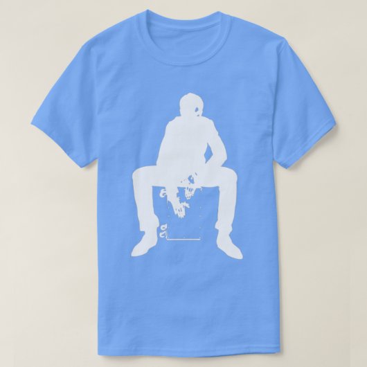 Cajon Player White T-Shirt (Design vorne)