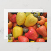 Caju, mãe natureza postkarte (Vorne/Hinten)