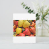 Caju, mãe natureza postkarte (Stehend Vorderseite)