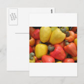 Caju, mãe natureza postkarte (Vorne/Hinten)