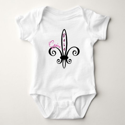 Cajun Baby Baby Strampler (Vorderseite)