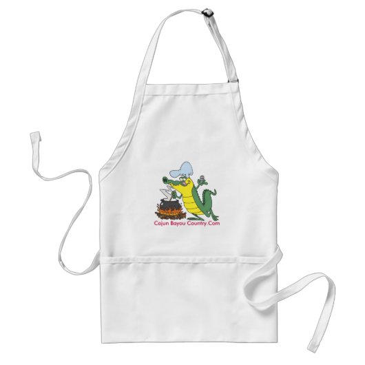 Cajun Bayou Country.Com Schürze (Vorne)