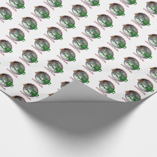 Cajun Christmas Geschenkpapier (Ecke)