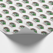 Cajun Christmas Geschenkpapier (Ecke)