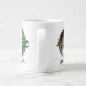 Cajun Christmas Jumbo-Tasse (Rückseite)