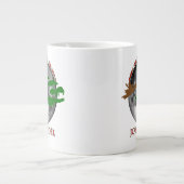 Cajun Christmas Jumbo-Tasse (Vorderseite)