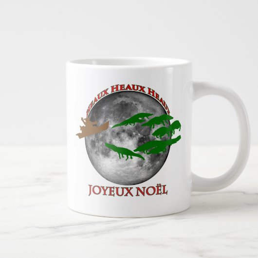 Cajun Christmas Jumbo-Tasse (Rechts)