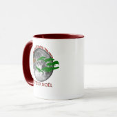 Cajun Christmas Tasse (Vorderseite Links)