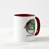 Cajun Christmas Tasse (VorderseiteRechts)