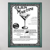 Cajun Cocktail Poster (Vorne)