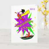 Cajun Crawfish Gratulationen Karte (Gelbe Blume)