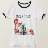 Cajun Crawfish Koch T-Shirt (Design vorne)