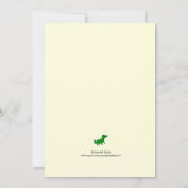 Cajun Crawfish Lilie Abschluss Einladung (Rückseite)