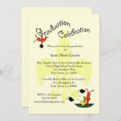 Cajun Crawfish Lilie Abschluss Einladung (Vorne/Hinten)