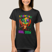 Cajun Crawfish Party Crawfish Crew Süd T-Shirt (Vorderseite)