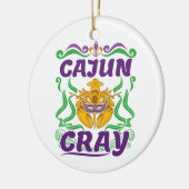 Cajun Cray Crawfish Boil Louisiana New Orleans Keramik Ornament (Links)