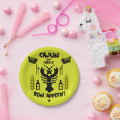 Cajun & Creole Cooks Pappteller (Party)