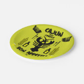 Cajun & Creole Cooks Pappteller (Schrägansicht)