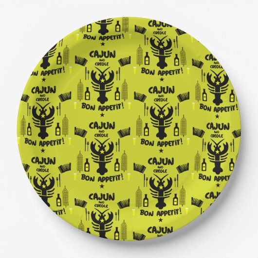 Cajun & Creole Cooks Pappteller (Vorderseite)